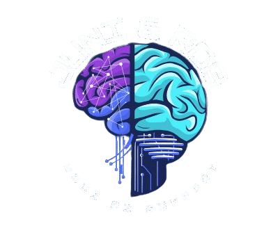 The Juni & Rob logo, symbolizing a modern AI-driven voice support solution designed to help businesses operate smoothly around the clock. Juni & Rob provides 24/7 assistance with customer service, including managing enquiries, processing bookings, updating and organizing calendars, allocating jobs to the right teams, and performing a wide range of day-to-day administrative tasks to keep business operations running efficiently